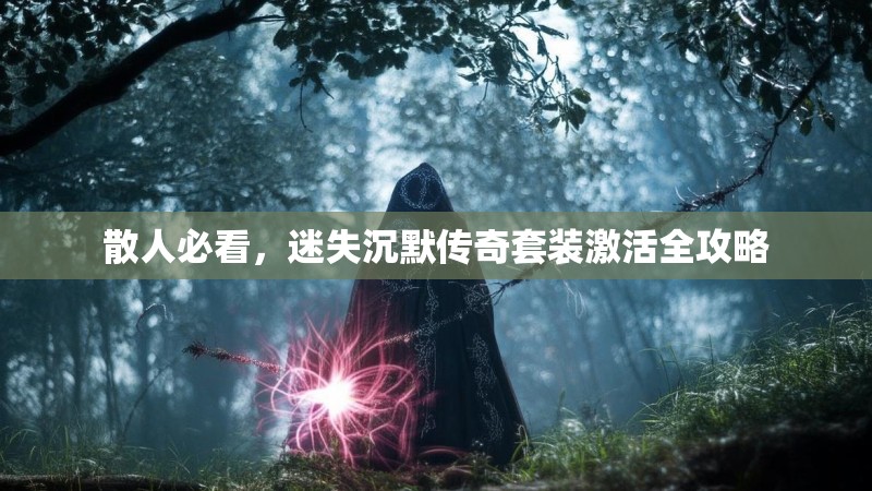 散人必看，迷失沉默传奇套装激活全攻略