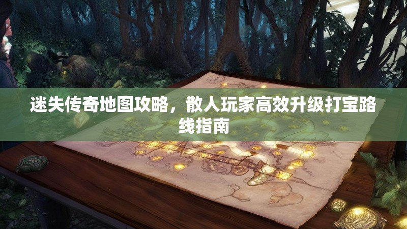 迷失传奇地图攻略，散人玩家高效升级打宝路线指南