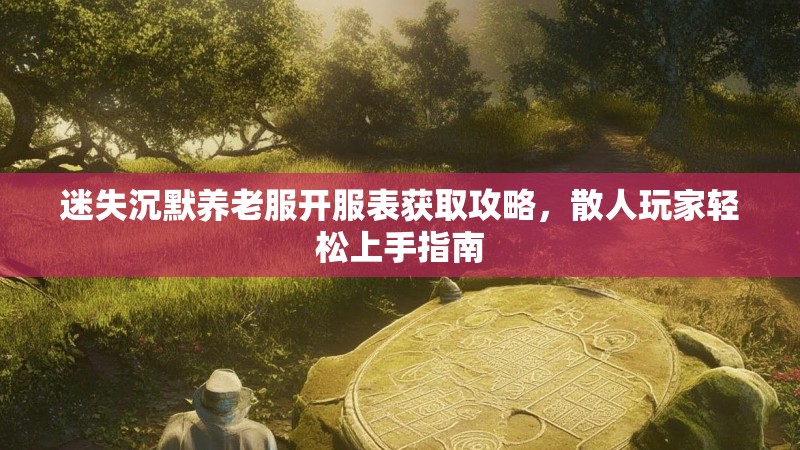 迷失沉默养老服开服表获取攻略，散人玩家轻松上手指南