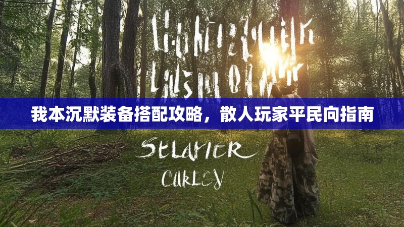 我本沉默装备搭配攻略，散人玩家平民向指南