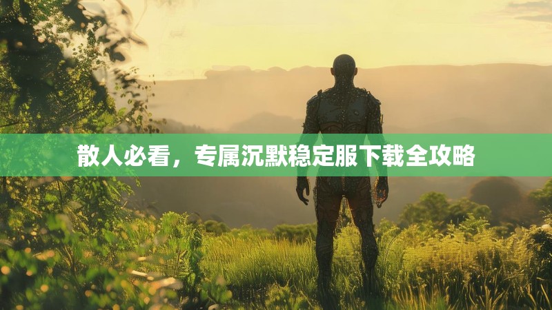 散人必看，专属沉默稳定服下载全攻略