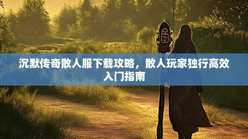 沉默传奇散人服下载攻略，散人玩家独行高效入门指南