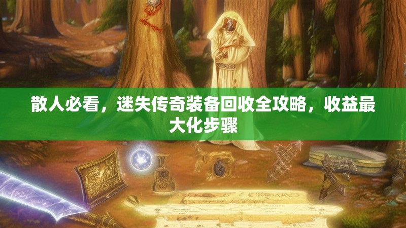 散人必看，迷失传奇装备回收全攻略，收益最大化步骤