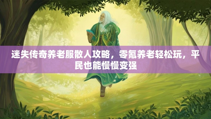 迷失传奇养老服散人攻略，零氪养老轻松玩，平民也能慢慢变强