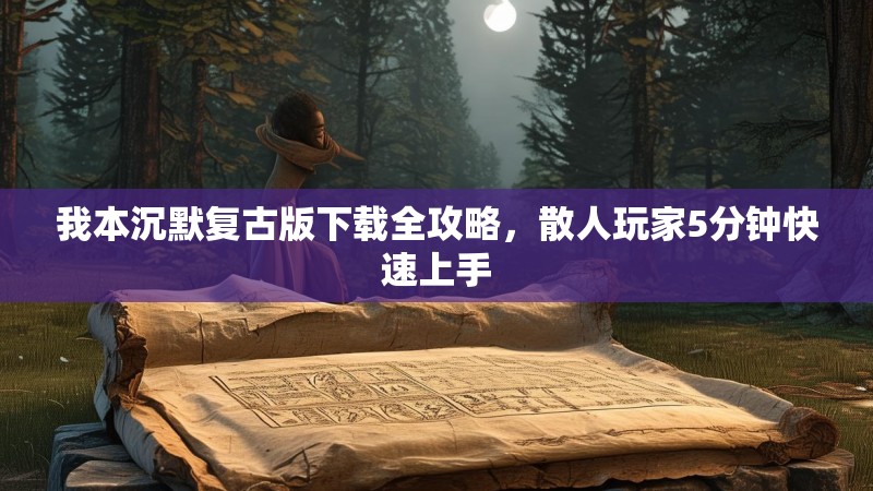 我本沉默复古版下载全攻略，散人玩家5分钟快速上手