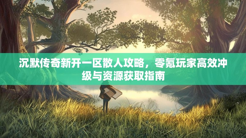 沉默传奇新开一区散人攻略，零氪玩家高效冲级与资源获取指南
