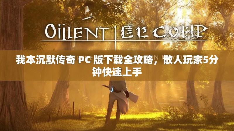 我本沉默传奇 PC 版下载全攻略，散人玩家5分钟快速上手