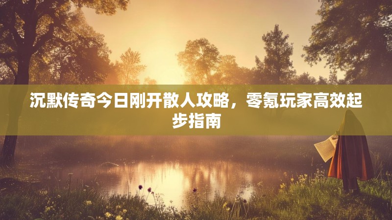 沉默传奇今日刚开散人攻略，零氪玩家高效起步指南