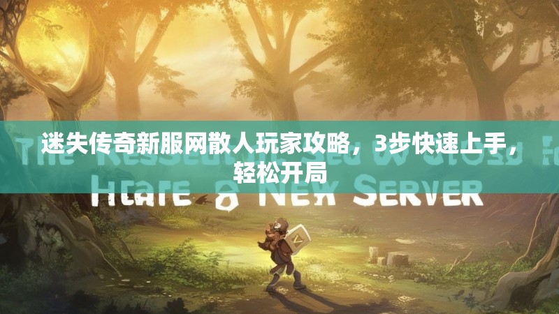 迷失传奇新服网散人玩家攻略，3步快速上手，轻松开局