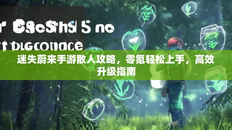 迷失蔚来手游散人攻略，零氪轻松上手，高效升级指南