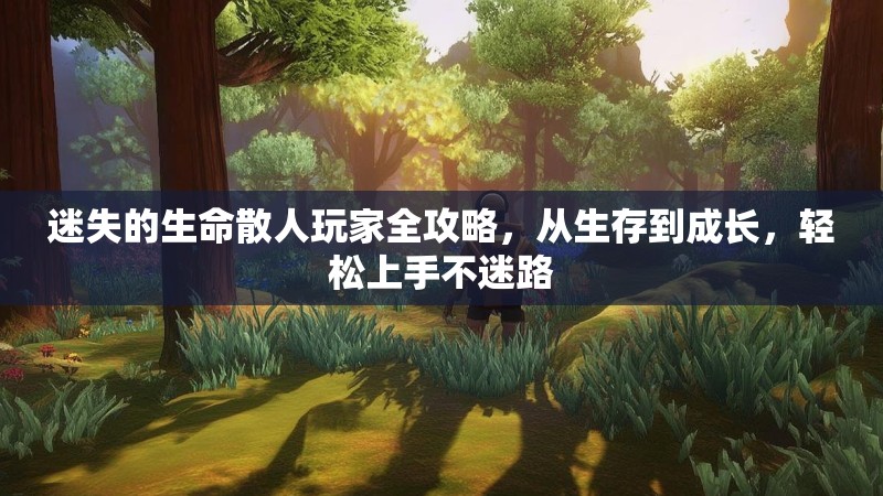 迷失的生命散人玩家全攻略，从生存到成长，轻松上手不迷路