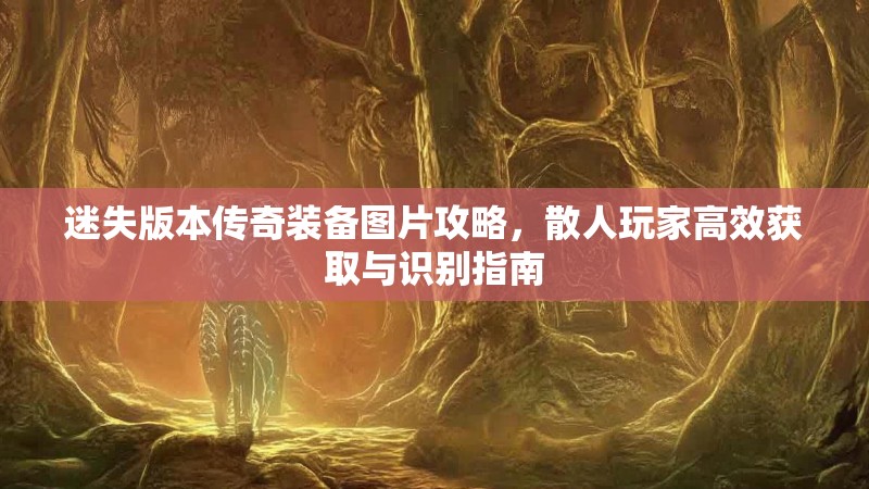 迷失版本传奇装备图片攻略，散人玩家高效获取与识别指南