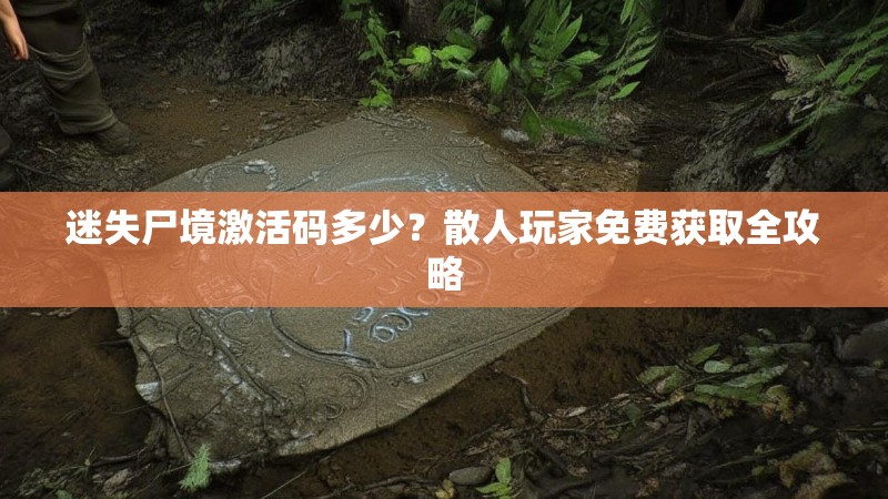 迷失尸境激活码多少？散人玩家免费获取全攻略