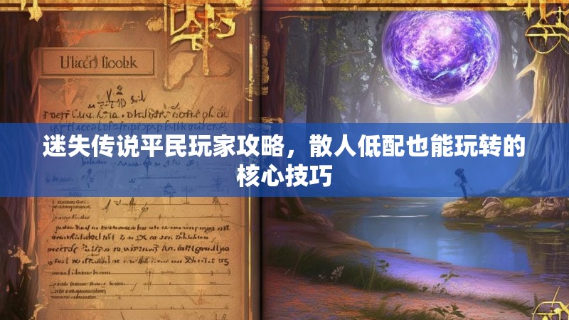 迷失传说平民玩家攻略，散人低配也能玩转的核心技巧