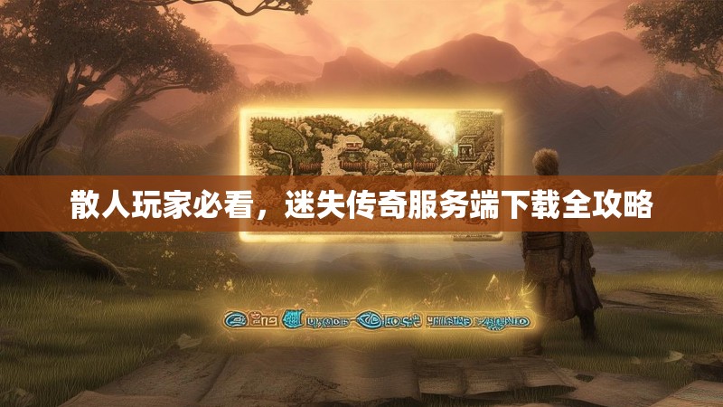 散人玩家必看，迷失传奇服务端下载全攻略