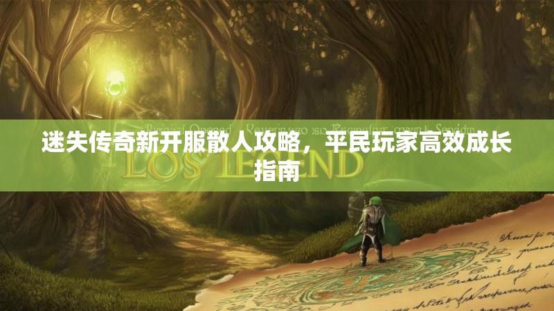 迷失传奇新开服散人攻略，平民玩家高效成长指南