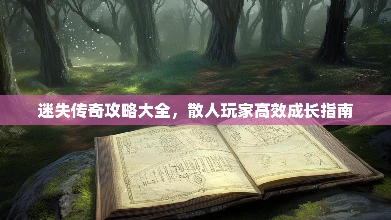 迷失传奇攻略大全，散人玩家高效成长指南