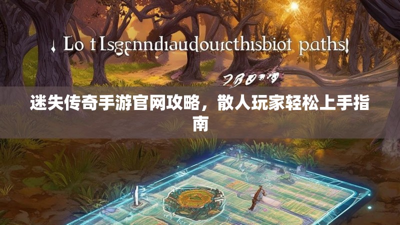 迷失传奇手游官网攻略,散人玩家轻松上手指南