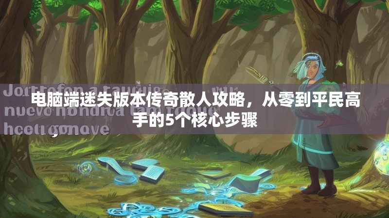 电脑端迷失版本传奇散人攻略，从零到平民高手的5个核心步骤