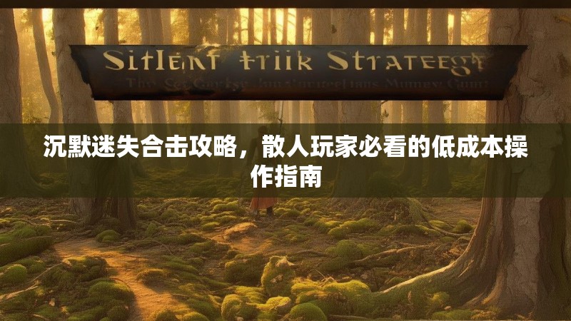 沉默迷失合击攻略，散人玩家必看的低成本操作指南