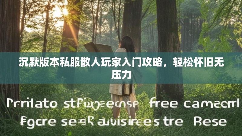 沉默版本私服散人玩家入门攻略，轻松怀旧无压力