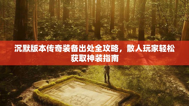 沉默版本传奇装备出处全攻略，散人玩家轻松获取神装指南