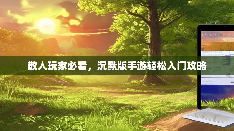 散人玩家必看，沉默版手游轻松入门攻略