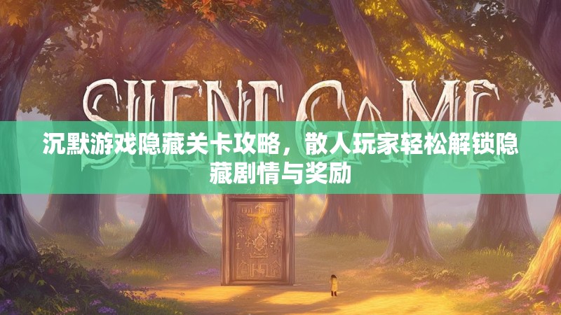 沉默游戏隐藏关卡攻略，散人玩家轻松解锁隐藏剧情与奖励
