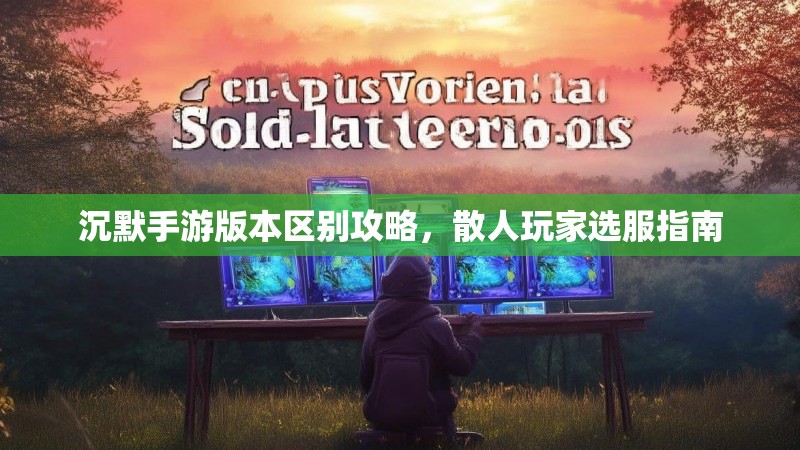 沉默手游版本区别攻略，散人玩家选服指南