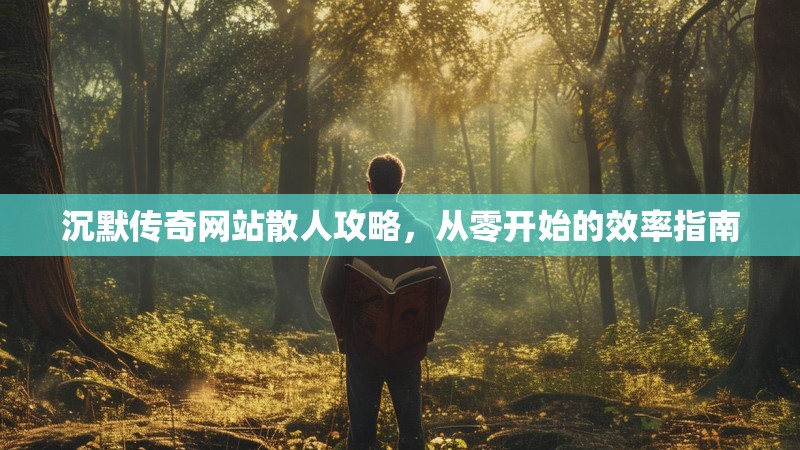 沉默传奇网站散人攻略，从零开始的效率指南