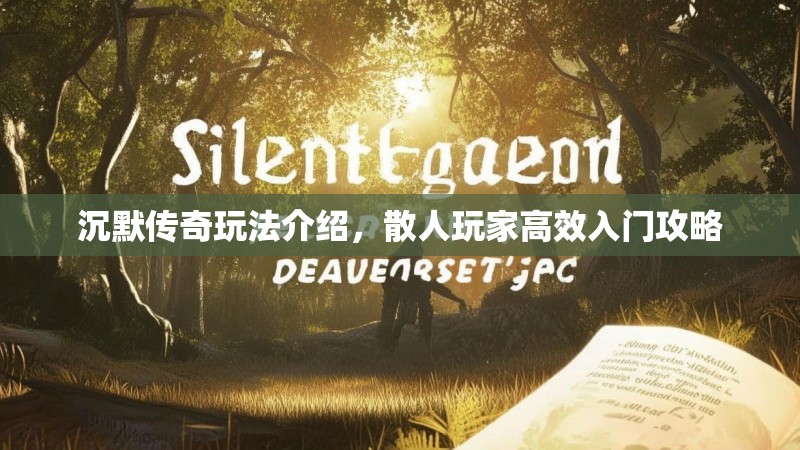 沉默传奇玩法介绍，散人玩家高效入门攻略