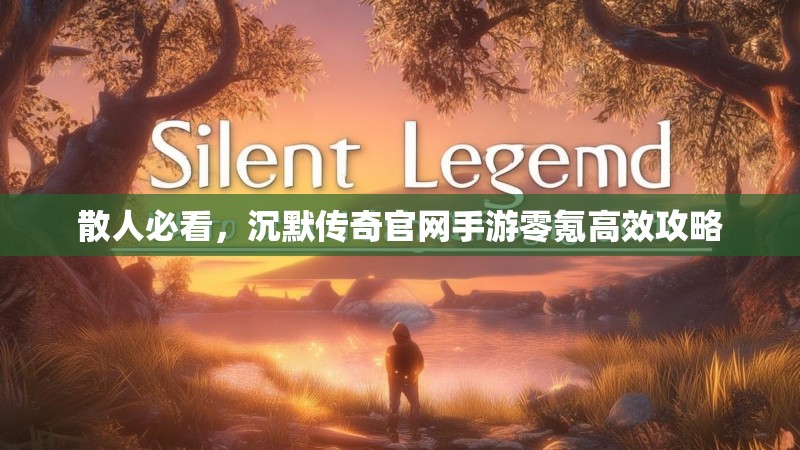 散人必看，沉默传奇官网手游零氪高效攻略