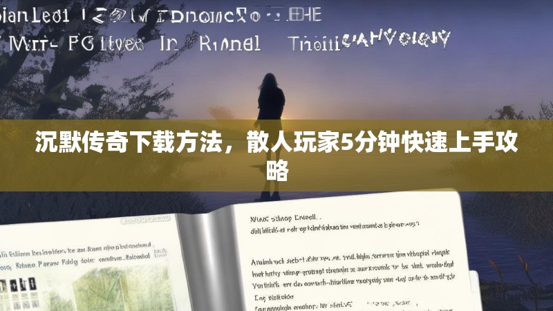 沉默传奇下载方法，散人玩家5分钟快速上手攻略