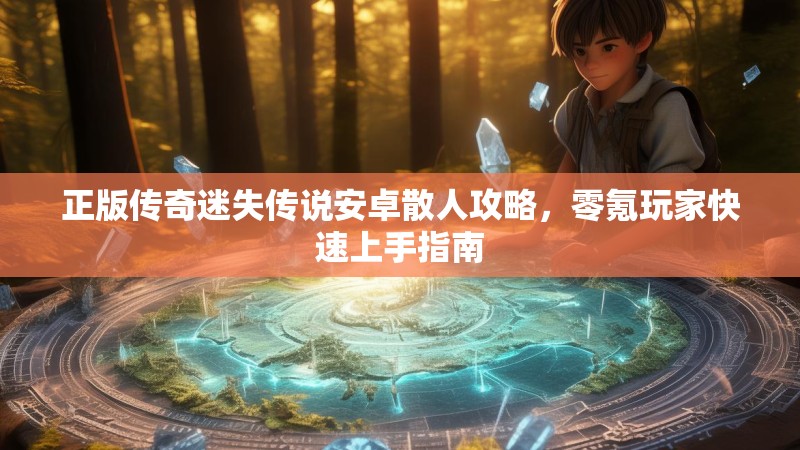 正版传奇迷失传说安卓散人攻略，零氪玩家快速上手指南