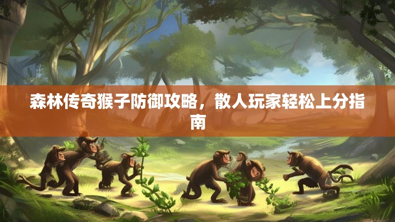 森林传奇猴子防御攻略，散人玩家轻松上分指南