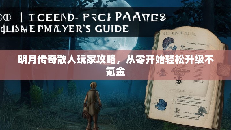 明月传奇散人玩家攻略，从零开始轻松升级不氪金