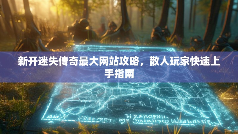 新开迷失传奇最大网站攻略，散人玩家快速上手指南