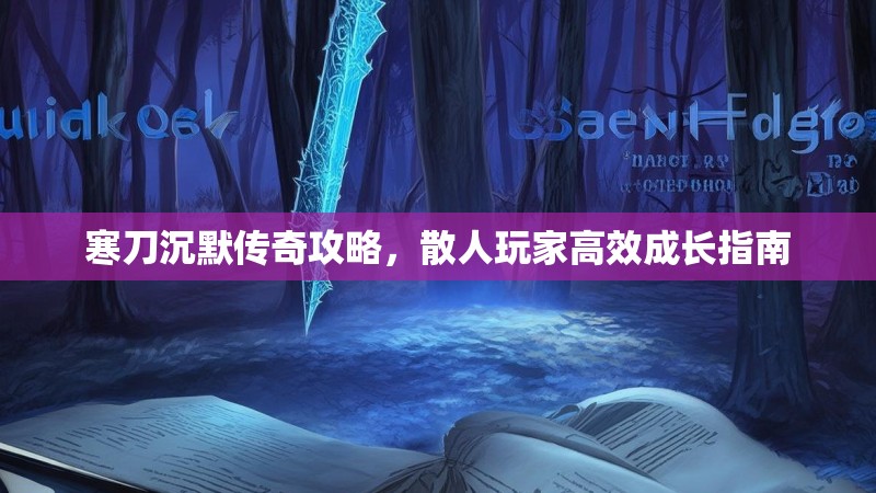 寒刀沉默传奇攻略，散人玩家高效成长指南