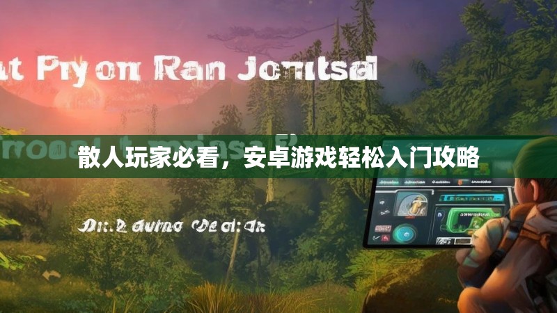 散人玩家必看，安卓游戏轻松入门攻略