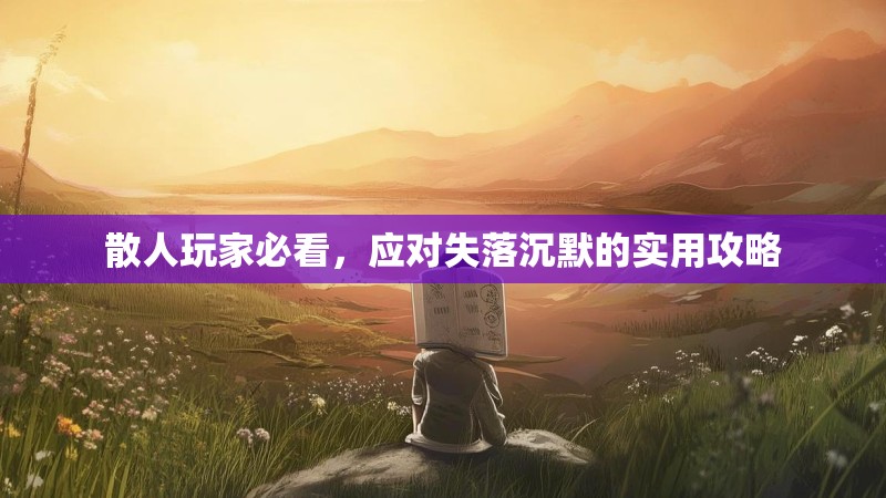 散人玩家必看，应对失落沉默的实用攻略