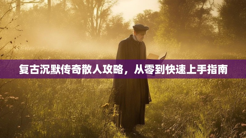 复古沉默传奇散人攻略，从零到快速上手指南