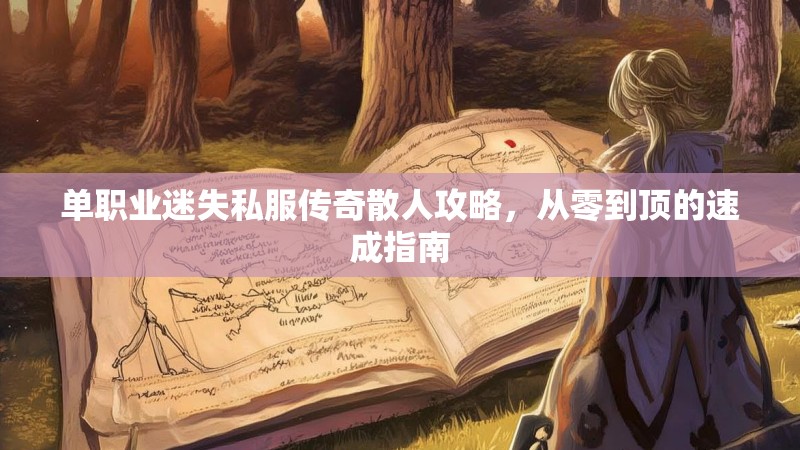 单职业迷失私服传奇散人攻略，从零到顶的速成指南