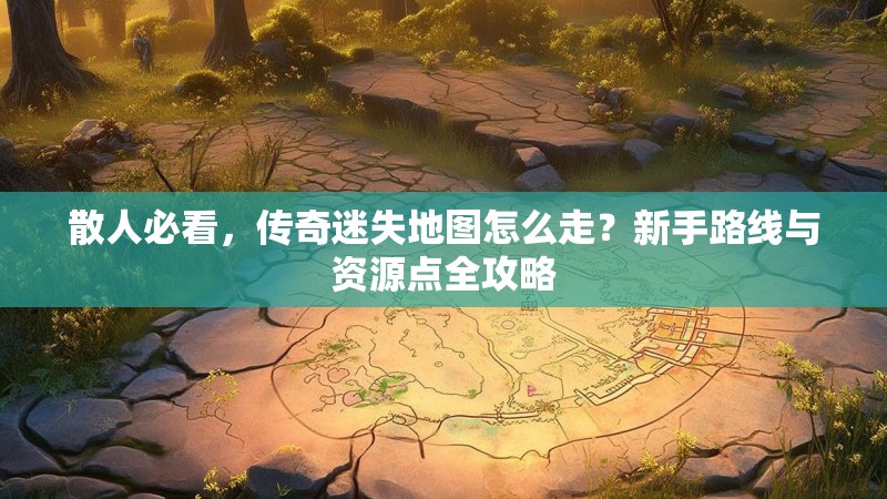 散人必看，传奇迷失地图怎么走？新手路线与资源点全攻略