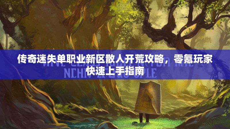 传奇迷失单职业新区散人开荒攻略，零氪玩家快速上手指南