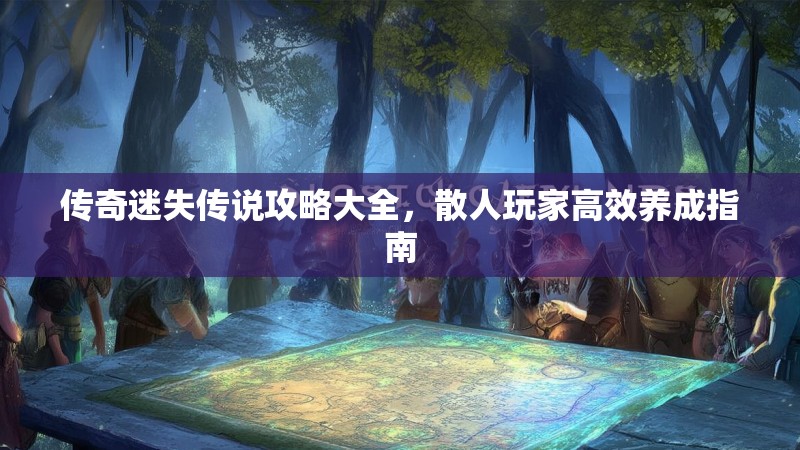 传奇迷失传说攻略大全，散人玩家高效养成指南