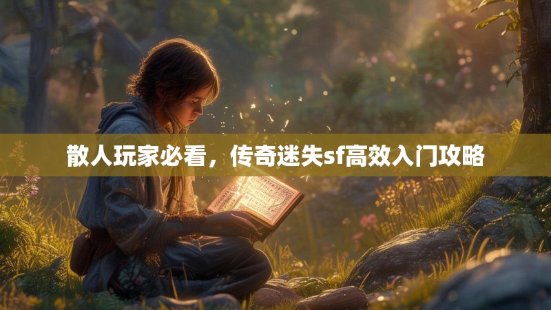 散人玩家必看，传奇迷失sf高效入门攻略