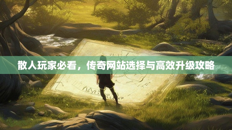 散人玩家必看，传奇网站选择与高效升级攻略