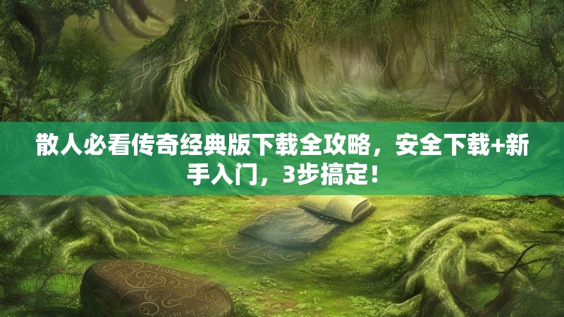散人必看传奇经典版下载全攻略，安全下载+新手入门，3步搞定！