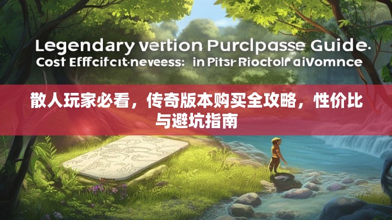 散人玩家必看，传奇版本购买全攻略，性价比与避坑指南