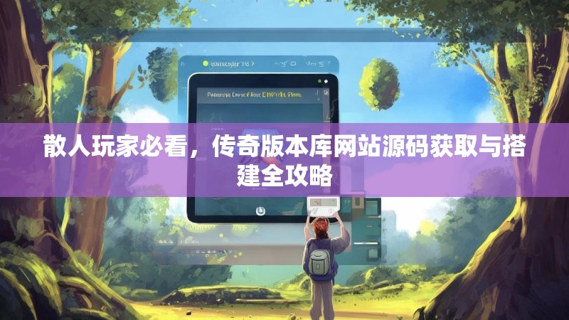 散人玩家必看，传奇版本库网站源码获取与搭建全攻略
